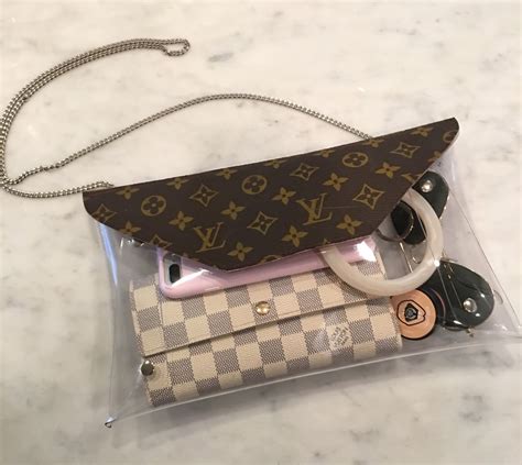 louis vuitton dust bags|Louis Vuitton clear bag.